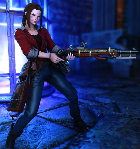 Resident Evil 2 Claire Redfield Glamour Ffxiv