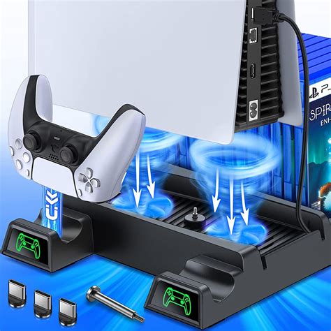 Heylicool Ps5 Cooling Stand For Playstation 5 Console Ps5 Vertical