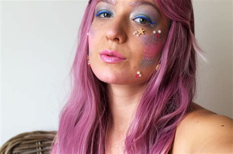 halloween mermaid makeup tutorial jersey girl texan heart