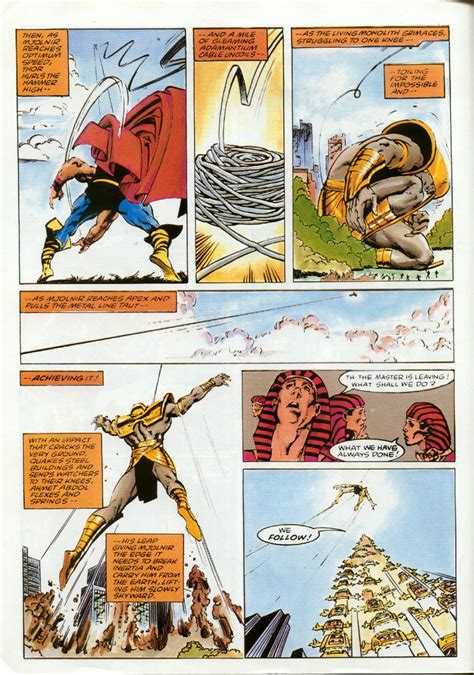 marvel graphic novel issue 17 revenge of the living monolith read