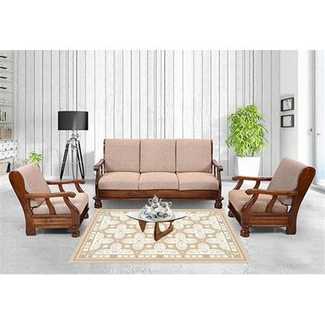 modern wooden sofa set decor design