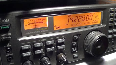 Py6rt Brazilian Amateur Radio On Icom Ic R8500 Youtube