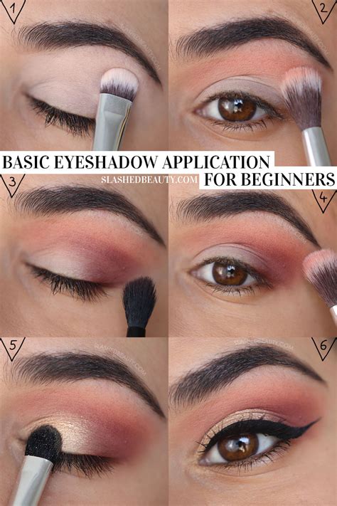 easy eyeshadow tutorial  beginners slashed beauty
