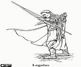 Lord Rings Legolas Coloring Pages sketch template