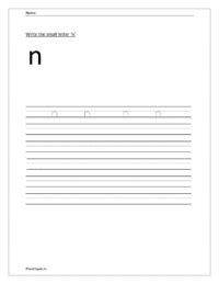 trace lowercase letter  tracing  writing small letter