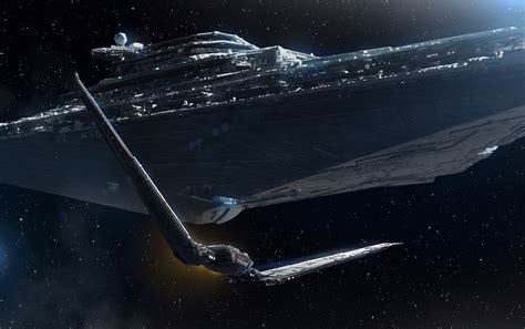 kylo rens command shuttle disembarks   finalizer starwarsships