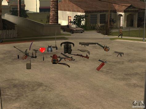 Weapons For Gta San Andreas