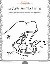 Jonah Coloring Biblepathwayadventures sketch template