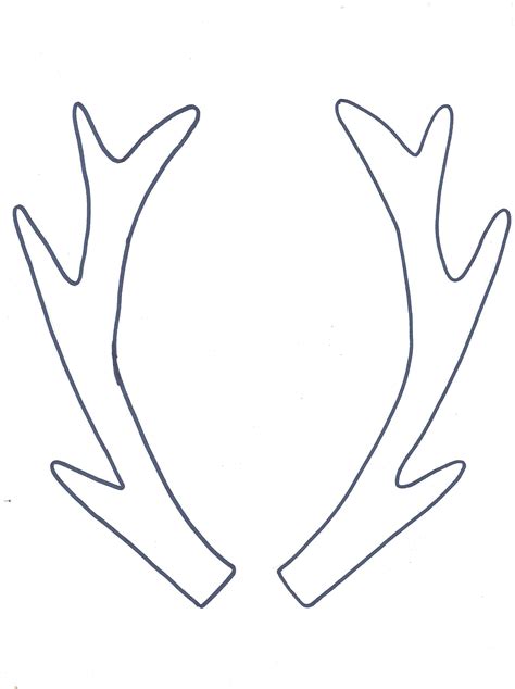 reindeer antlers template wwwgalleryhipcom  hippest pics