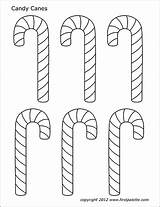 Candy Printable Cane Canes Coloring Small Pages Templates Christmas Print Outlines Template Printables Candycane Preschool Firstpalette Ornament Choose Board Crafts sketch template