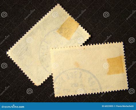 blank postage stamps stock image image  communication