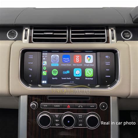 land rover car play wireless apple carplay android auto interface