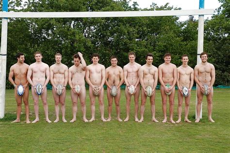 Nude Rugby Calendar British Lads Bare All 23 Pics
