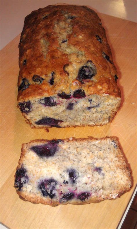 favorite blueberry banana oatmeal bread recipe