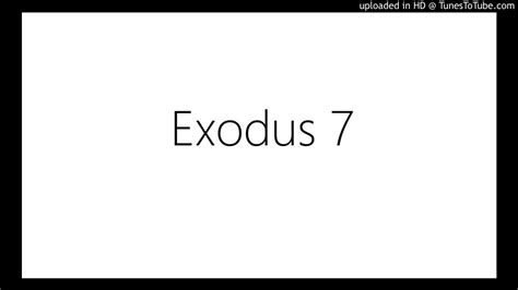 exodus 7 낭독 전우철 youtube