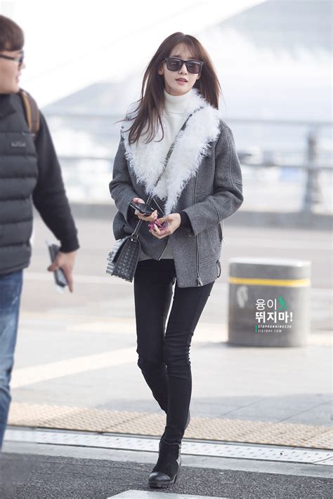 Snsd Yoona Airport Fashion Official Korean Fashion