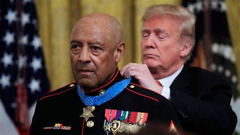 President Trump Awards Medal Of Honor To Us Military Heroes