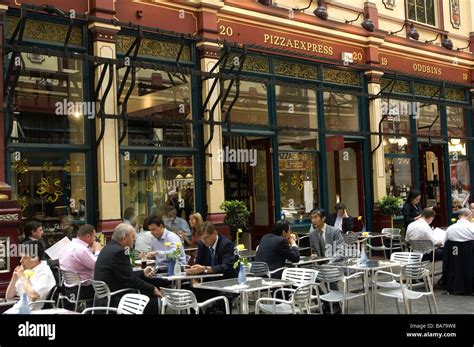 great britain england london leadenhall market pub guests city capital