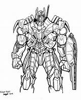 Coloring Optimus Prime Pages Transformers Clipart Library sketch template