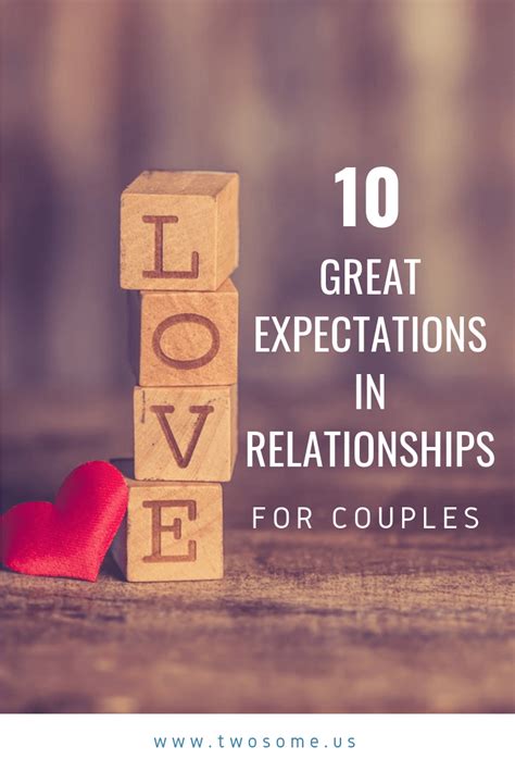 expectations in relationships are healthy if they are shared and