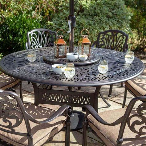 hartman amalfi  seat  outdoor dining table set