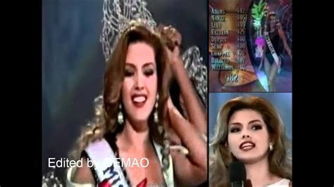 Alicia Machado Venezuela Miss Universe 1996