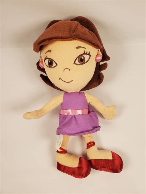authentic disney store  einsteins talking june cuddly plush  doll toy  ebay