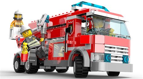 fire truck characters art lego city undercover