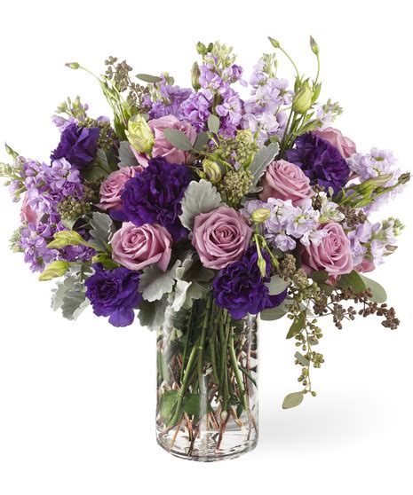 custom purple lavender flower arrangements  carithers flowers atlanta