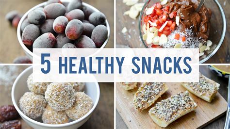 5 Healthy Snacks For Your Sweet Tooth Fablunch