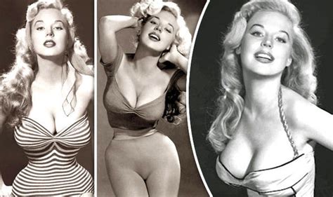 busty 1950s sex symbol betty brosmer flaunts extreme cleavage in sizzling throwback snaps