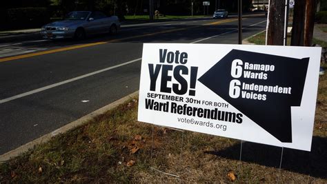 ramapo voters reject ward system measure increasing board defeated
