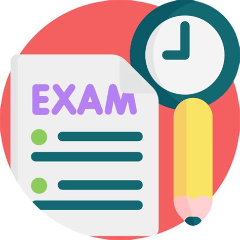 exam  education icons