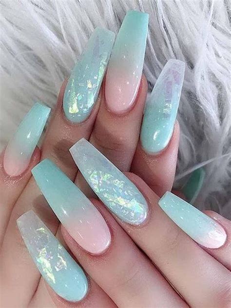 10 Stunning Spring Pastel Coffin Nails For Your Beautiful Fingers In