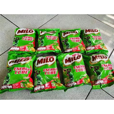 Jual Milo Cube Milo Energy Cube Isi 100 Pcs Permen Coklat Milo