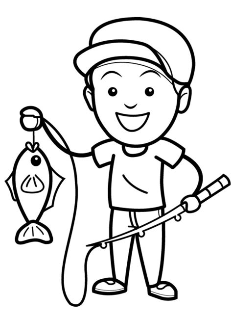 top  printable fishing coloring pages  coloring pages
