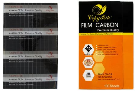 film carbon copyrite