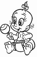 Alive Baby Coloring Pages Printable Via sketch template