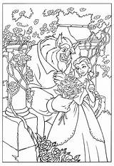 Beast Coloring Beauty Pages Printable Disney Polar Rose Express Print Color Colouring Princess Belle Adult Sheets Getcolorings Resolution High Girls sketch template