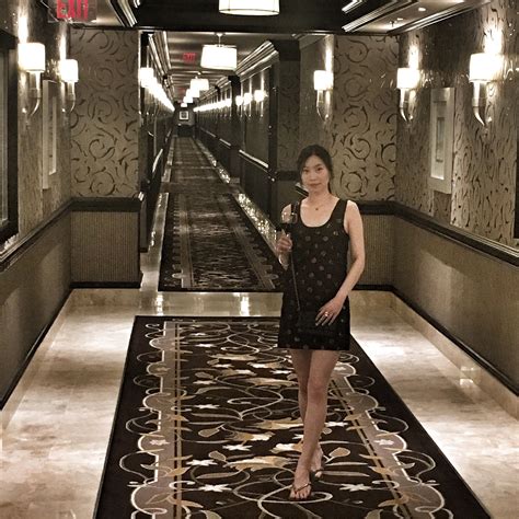 Endless Hallway On The Bellagio Hotels Penthouse Floor Las Vegas