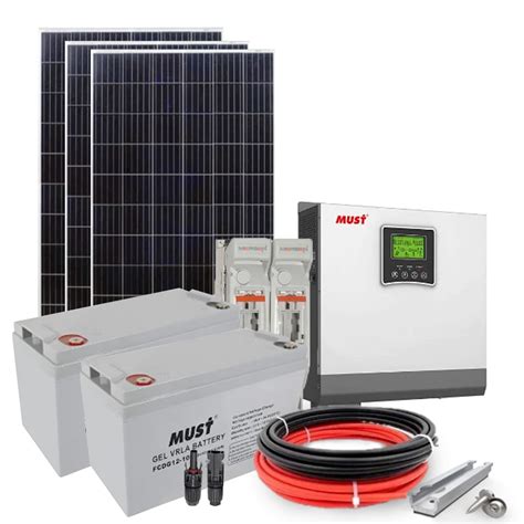 kw  basic solar kit bright solar power