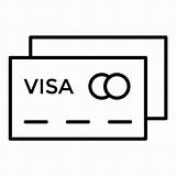 Creditcard Debit Payment Icon sketch template