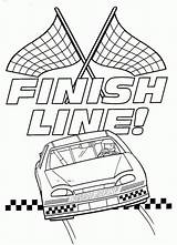 Coloring Race Pages Car Finish Line Cars Printable Dale Earnhardt Racing Drawing Jeff Gordon Nascar Color Getdrawings Rocks Getcolorings Track sketch template