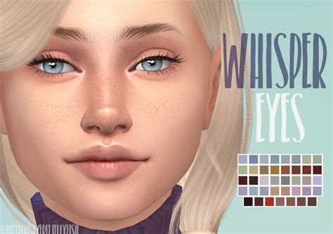 Mod The Sims Whisper Eyes Sims 4 Cc Eyes The Sims 4 Skin Sims 4