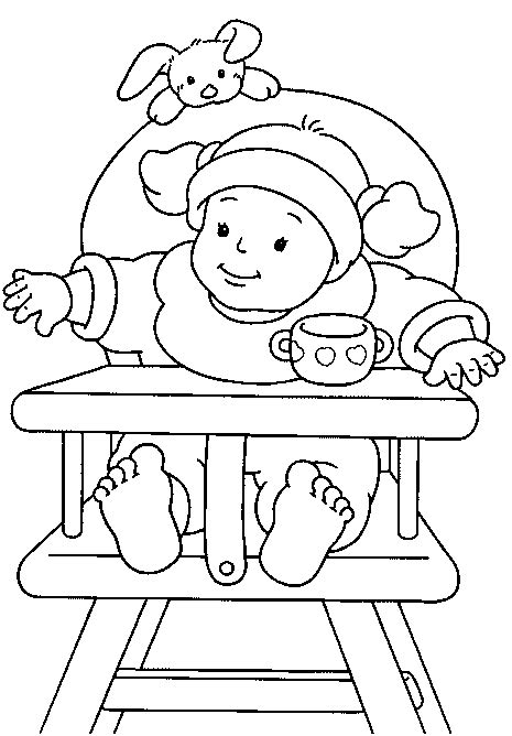 baby coloring pages coloring pages  print