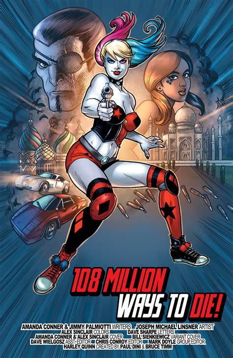 Comic Book Preview Harley Quinn 4 Bounding Into Comics