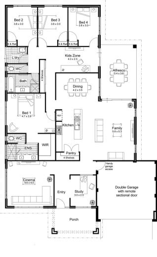 inspiring home design floor plan home design ideas   house plans    house