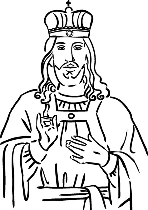 king coloring pages    print