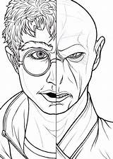 Voldemort Ausmalbilder Ausmalen Hogwarts Drucken Lord Draco Colorare Wonder Drawing Malvorlagen Magische Zwischen Verbindung sketch template