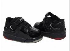 JORDAN Flight 23 Black Patent Baby Boys Toddler Infant Sneakers 4.5C